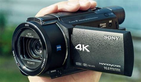 Sony FDR-AX53 4K HD Camcorder Review - Nerd Techy