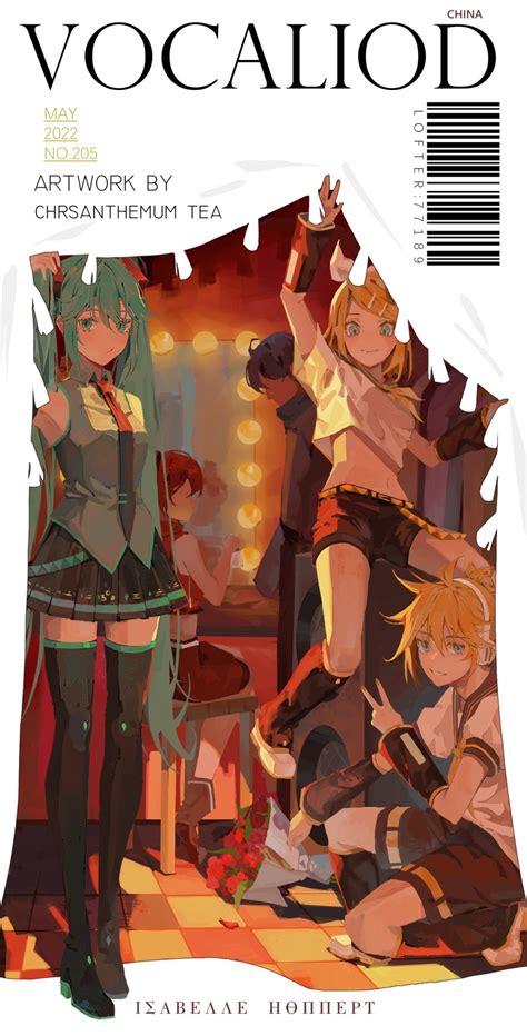 いなっくす on Twitter RT KiluKilu2017 VOCALOID 初音ミクイラスト miku 镜音レン