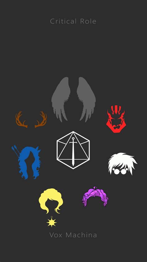 Vox Machina Symbol - Machina Vox Campaign Critical Role Character ...