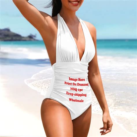 Custom Easter Egg Printing Bikini Easter Pattern Women Padded Swimsuit Wholesale Sublimation