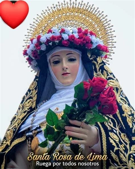 Pin De Maria De La Luz Cazares Montoy En Oraciones Sta Rosa De Lima