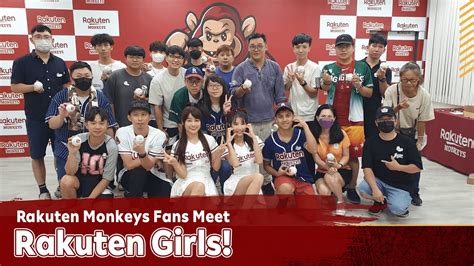 Rakuten Monkeys Lucky Fans Meet The Rakuten Girls And More In