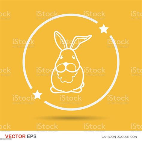 Rabbit Doodle Stock Illustration Download Image Now Animal