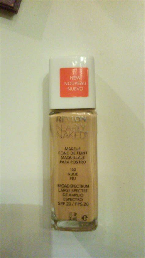 Revlon Nearly Naked Foundation In 150 Nude