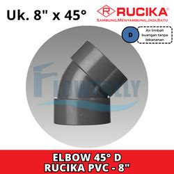 Jual Keni Derajat Inch Rucika D Elbow Knee Pipa Pvc Kab Bogor