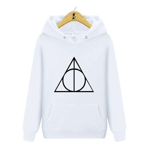 Blusa de Moletom Canguru Harry Potter Relíquias da Morte Shopee Brasil