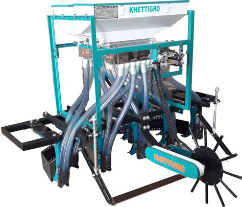 mild steel mini tractor seed drill  agriculture size  teeth