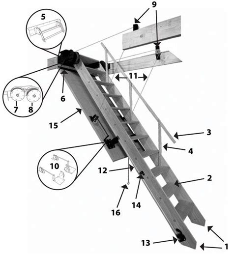 Attic Stairs Replacement Parts Reviewmotors Co