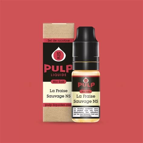 Pulp La Fraise Sauvage Sel De Nicotine