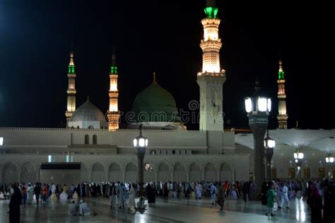 Prophet Muhammad Mosque In Madinah Al Masjid An Nabavi Great Islamic