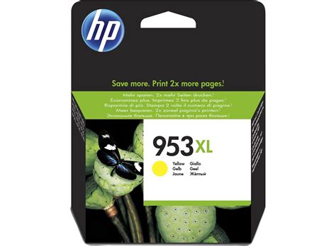 HP 953XL High Yield Yellow Original Ink Cartridge - HP Store UK