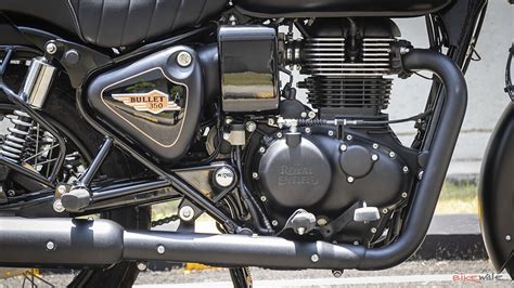 Royal Enfield Bullet 350 Engine From Right Image Bikewale