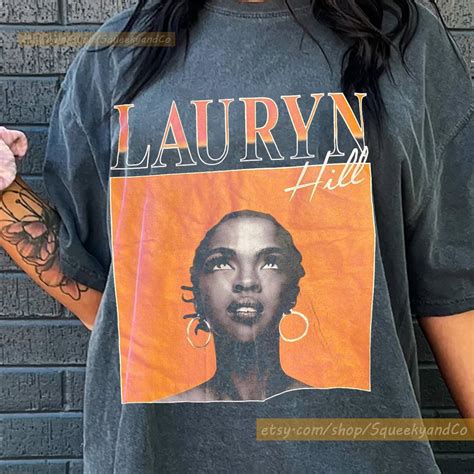 Vintage Lauryn Hill Rap Tees, Lauryn Hill Merch, Lauryn Hill Rap Shirts ...