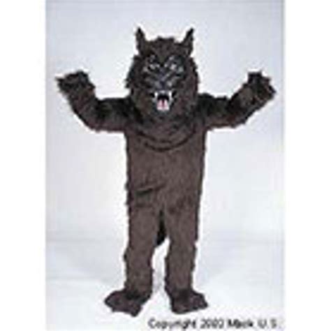 Werewolf W/ Fangs Mascot | Free Shipping