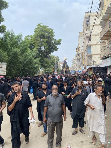 Muharram In Karachi The Juloos At Nishter Park In The Bac Flickr