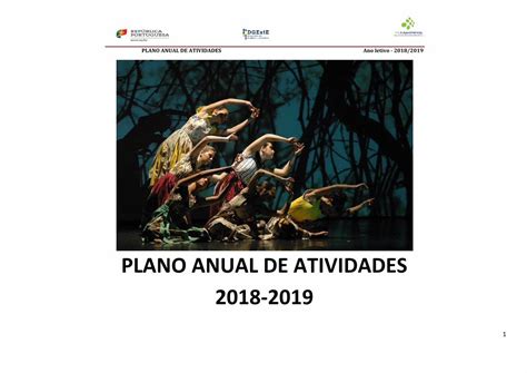 PDF PLANO ANUAL DE ATIVIDADES 2018 2019 PLANO ANUAL DE ATIVIDADES