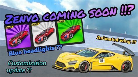 Roblox Car Dealership Tycoon Zenvo Coming To CDT With Animated Wing