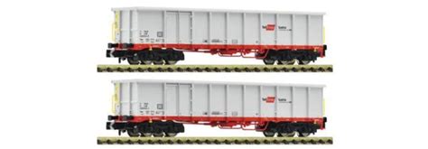 Fleischmann Spur N 830256 2 teiliges Set Offene Güterwagen ÖBB in Ovp