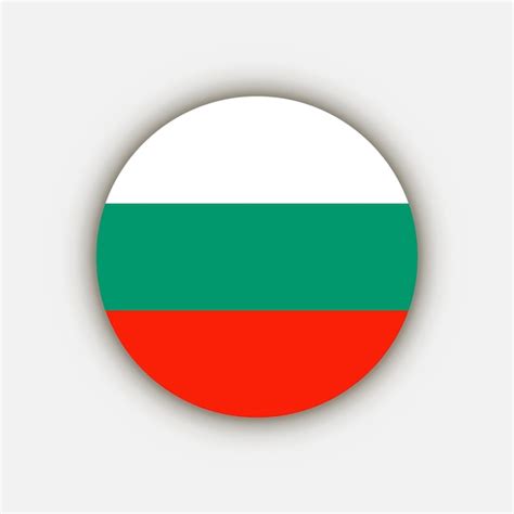 Premium Vector | Country bulgaria bulgaria flag vector illustration