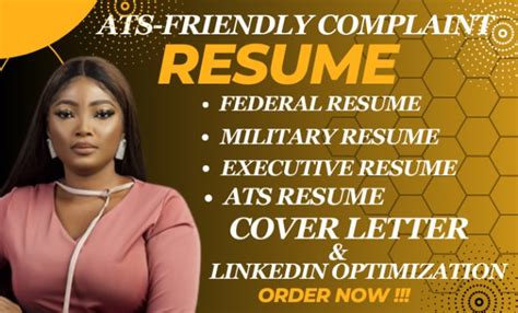 Write Federal Executive Military Ats Veteran Resume Linkedin