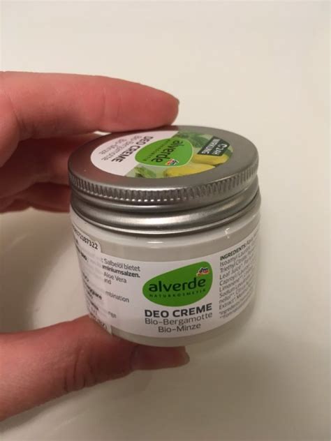 Alverde Deo Creme Bio Bergamotte Bio Minze 50 Ml INCI Beauty