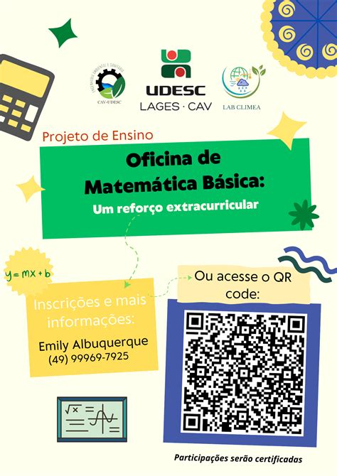 Notícia Udesc Lages abre inscrições para oficina de matemática básica