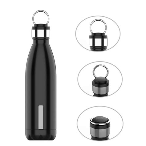 Thermal Water Bottle With Ring Top Promo Motive Branded Merchandise