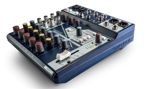 Mezcladora Analoga SOUNDCRAFT Notepad 8FX Tecson Perú