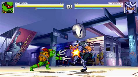 Teenage Mutant Ninja Turtles Tournament Fighters Remake Mod For Mugen