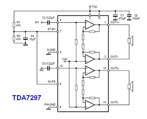 Tda7377 Ic Circuit Diagram