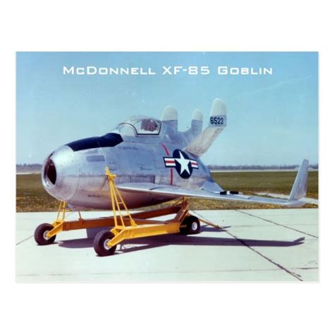 McDonnell XF-85 Goblin Postcard | Zazzle