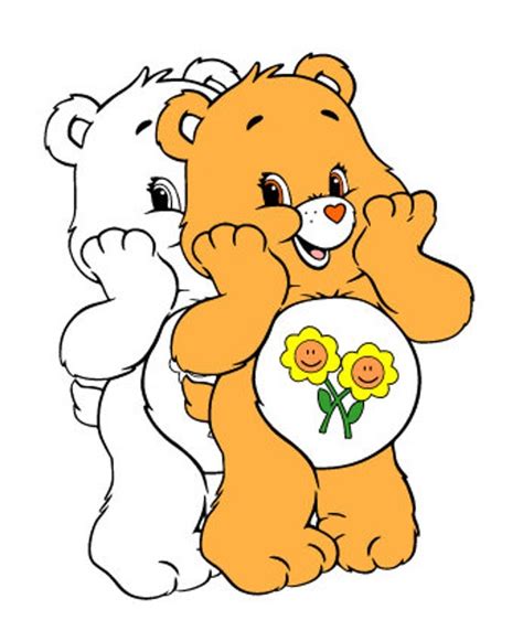 Care Bears Friend Bear SVG - Etsy