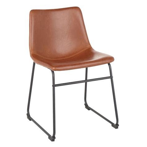 Add Drake Modern Industrial Dining Chair Cognac Premium To Your