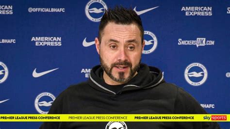 Roberto De Zerbi I Believe In My Players Am Proud To Be Brighton