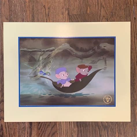 Disney Wall Decor Disney Collectors Lithographthe Rescuers Poshmark