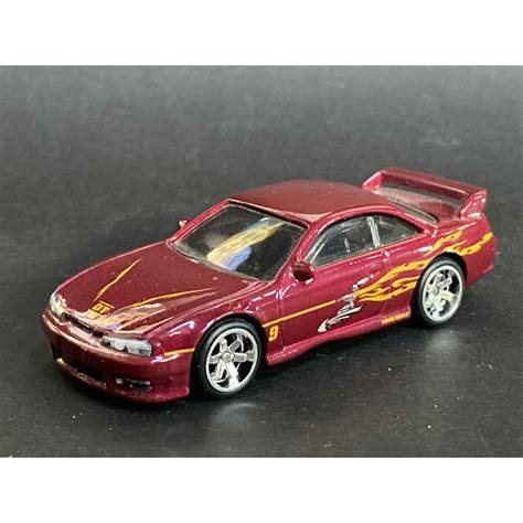 Hot Wheels Fast And Furious Original Nissan 240sx S14 Jdm Rubber Tyre Loose Item Shopee Malaysia