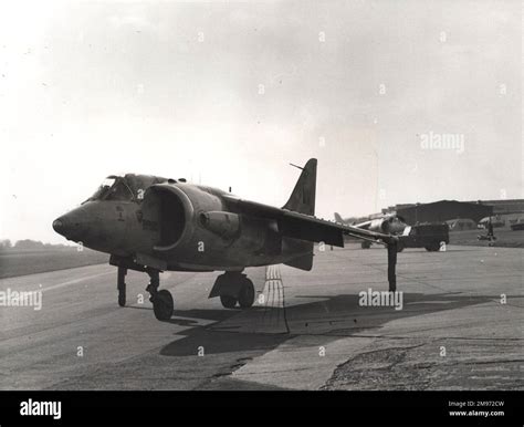 Hawker Siddeley Kestrel FGA1 at Dunsfold Stock Photo - Alamy