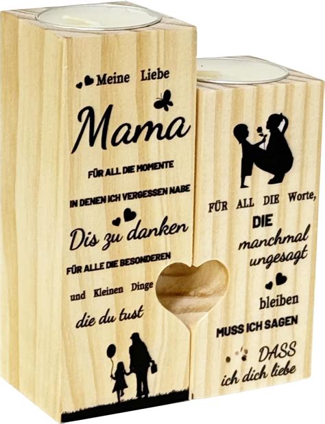 Amazon de Geschenke für Mama von Tochter und Sohn Mama Geschenke LED