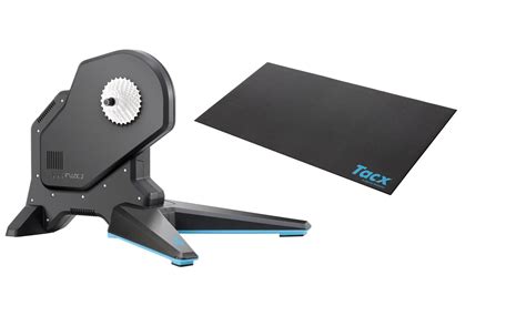 TACX Flux 2 Smart Trainer Heimtrainer Trainingsmatte für