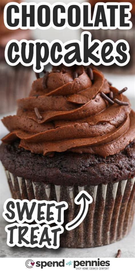 Chocolate Cupcakes Spend With Pennies