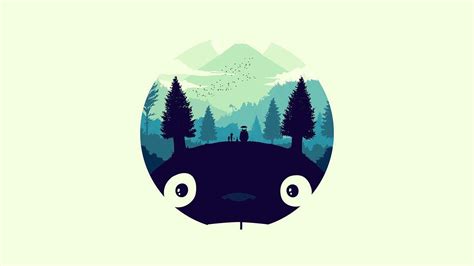 Totoro Laptop Wallpapers - Top Free Totoro Laptop Backgrounds ...