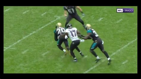 Jalen Ramsey Diving Interception Vs Ravens Youtube