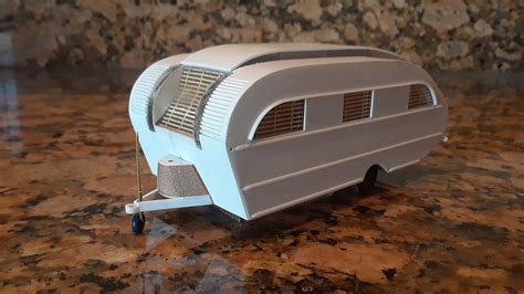 Making A Aero Flite Falcon Travel Trailer In Scale