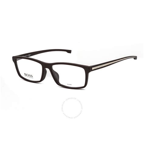 Hugo Boss Men S Brown Rectangular Eyeglass Frames Boss0900 F00i90056 762753545602 Eyeglasses