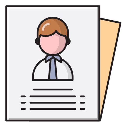 Document Vector Stall Lineal Color Icon