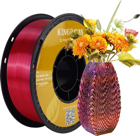 ERYONE Seda Tri Color Coextrusión PLA Filamento 3D Impresora 1 75 mm