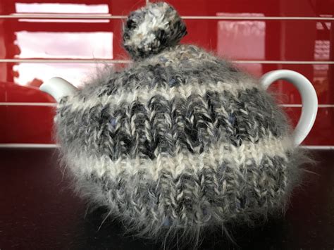 Angora rabbit wool Tea cosy - UK National Angora Rabbit Club