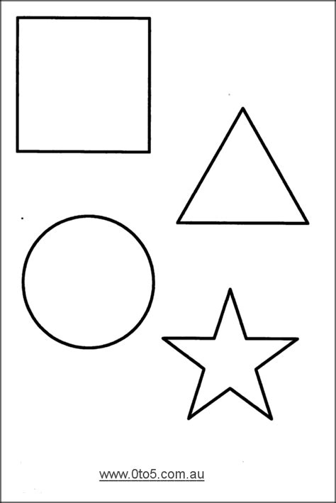 Printable Shapes