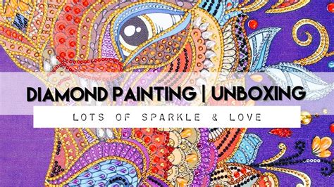 Diamond Painting Unboxing Uptodiy Youtube