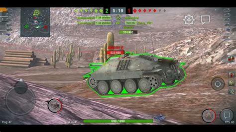 World Of Tank Blitz BDR G1 B First Ride YouTube